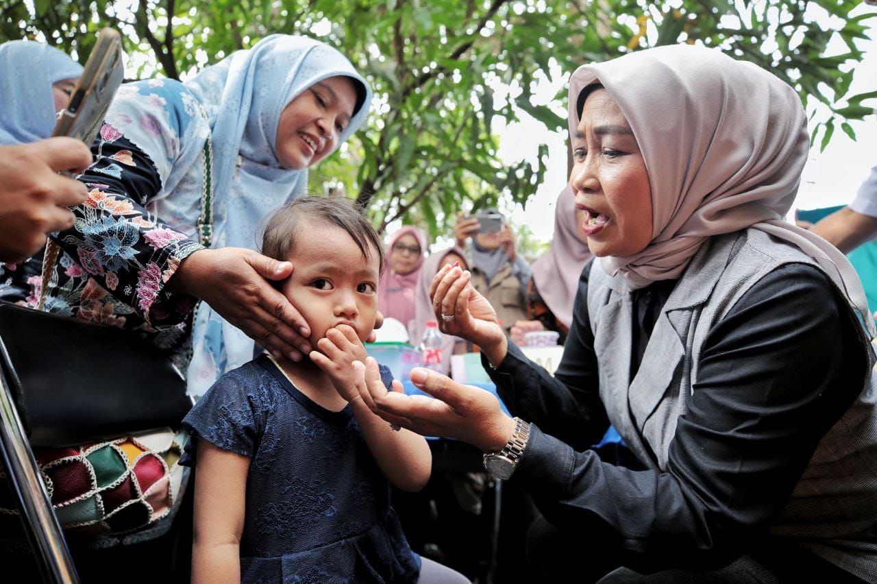 Pemberian Vitamin A Masih Berlanjut, Warga Kelurahan Margasari Kota Bandung Menyambut Positif 