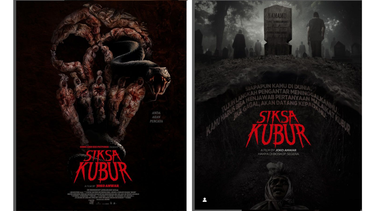 Siksa Kubur Resmi Rilis Official Poster, Siap Tayang Lebaran 2024/ Poster Film Siksa Kubur