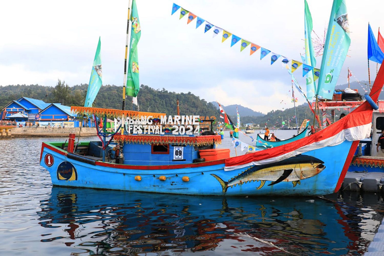 Event lomba perahu dan wiisata bahari juga dikemas dalam Sabang Marine Festival