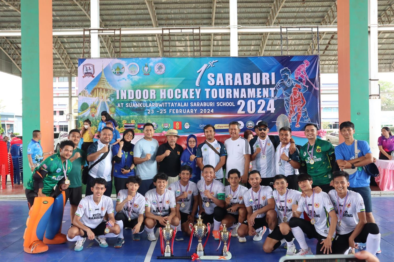 Membanggakan! Tim Hockey Kota Bandung Berhasil Merebut Gelar Juara pada Kejuaraan Internasional di Thailand