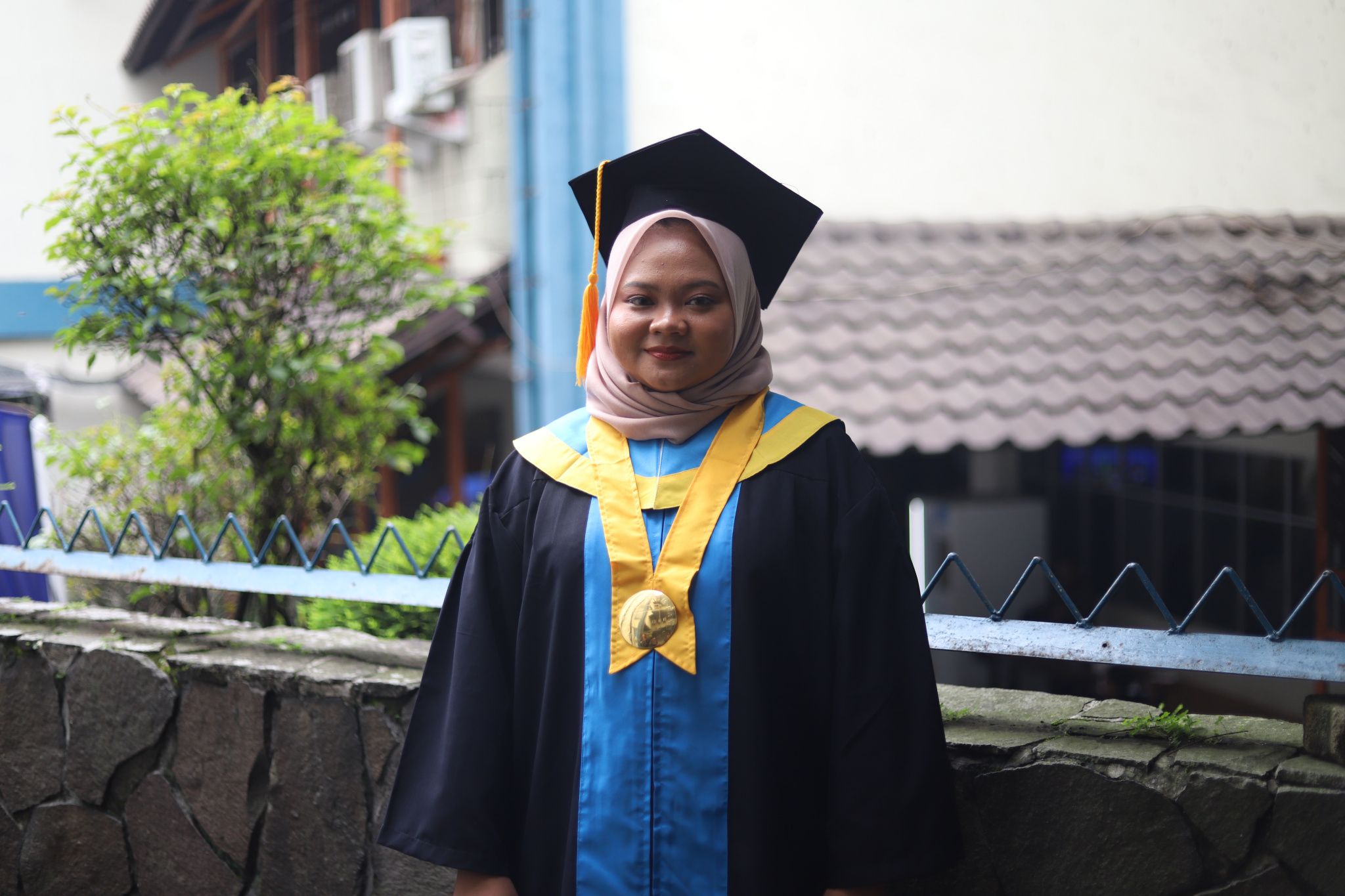 Stevia Zahra Rasyod Khoto dinyatakan lulus sebagai mahasiswa Prodi Akuntansi FEB