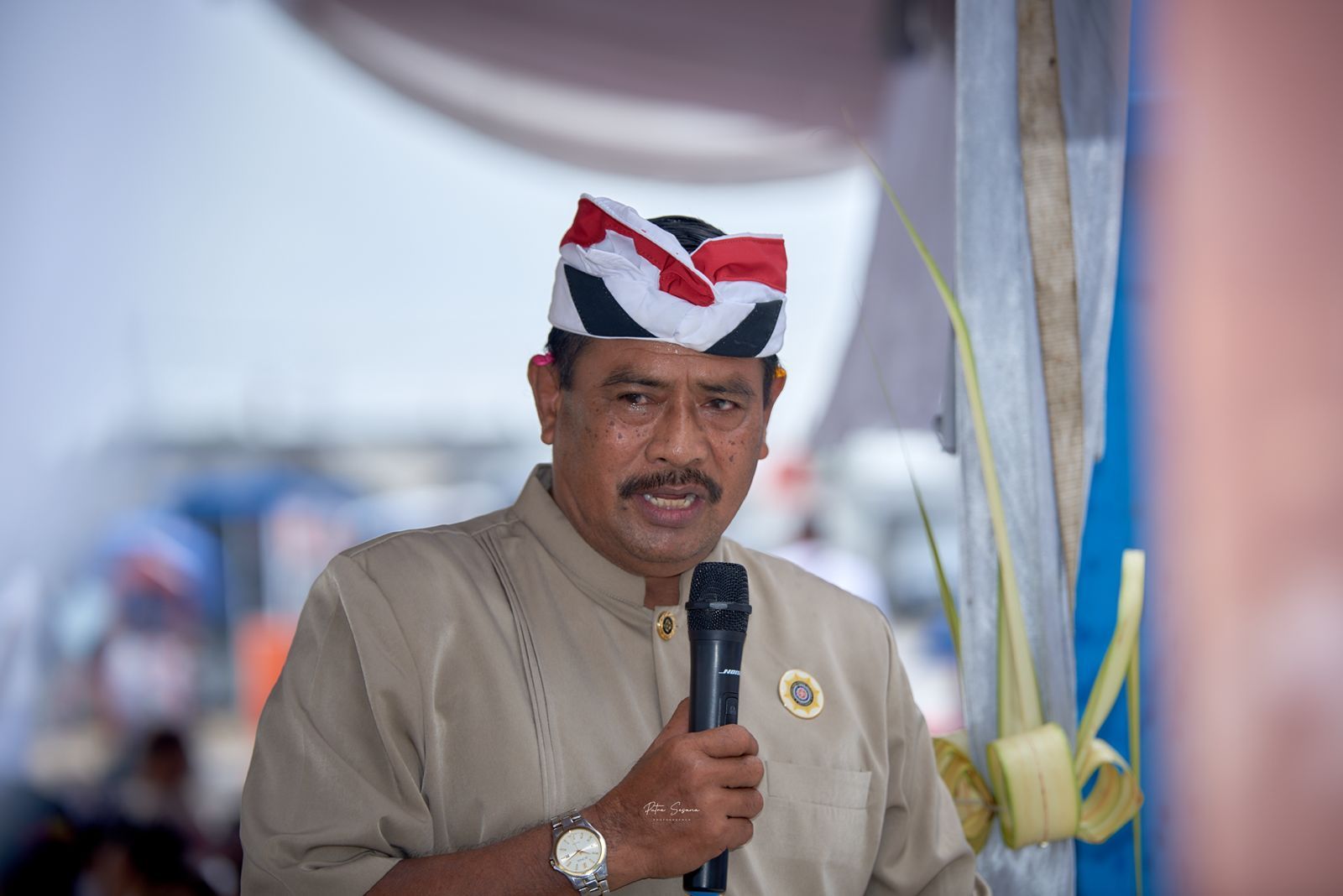 Ketua Parisada Hindu Dharma Indonesia (PHDI) Kota Bekasi, Letkol TNI Purn I Gusti Made Rudhita
