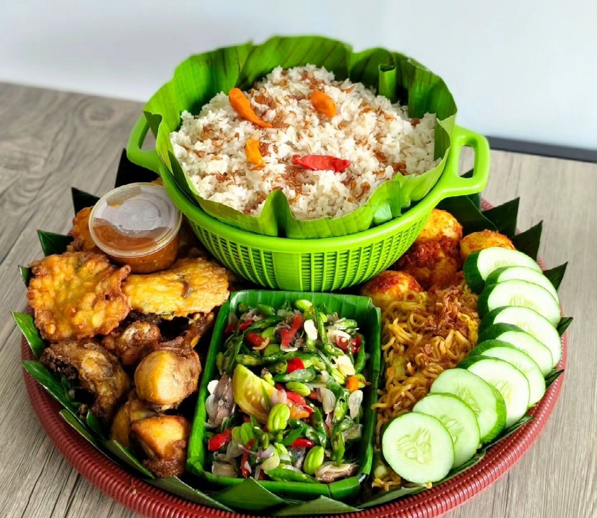 Ilustrasi nasi liwet. 4 resep munggahan paling nikmat untuk sambut bulan Ramadhan 2024