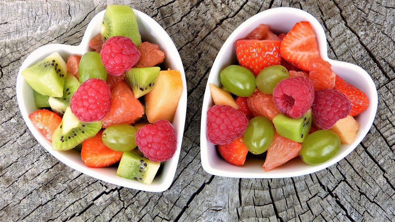 Ilustrasi buah-buahan.