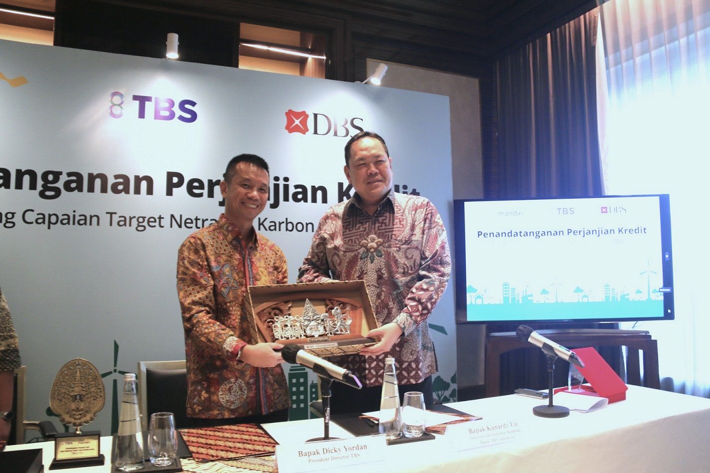Bank DBS Indonesia meraih penghargaan berkelas internasional untuk pembiayaan berkelanjutan. Sumber: Bank DBS Indonesia