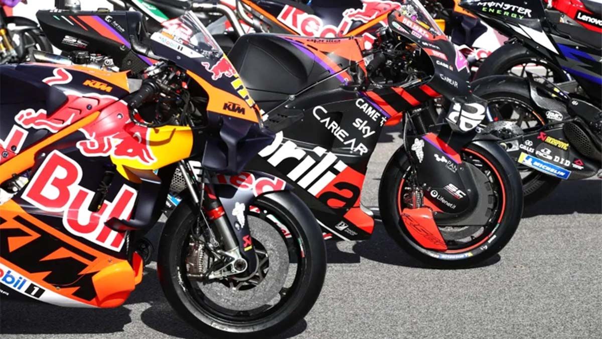 Line-up motor MotoGP, MotoGP Portugal, 23 Maret.