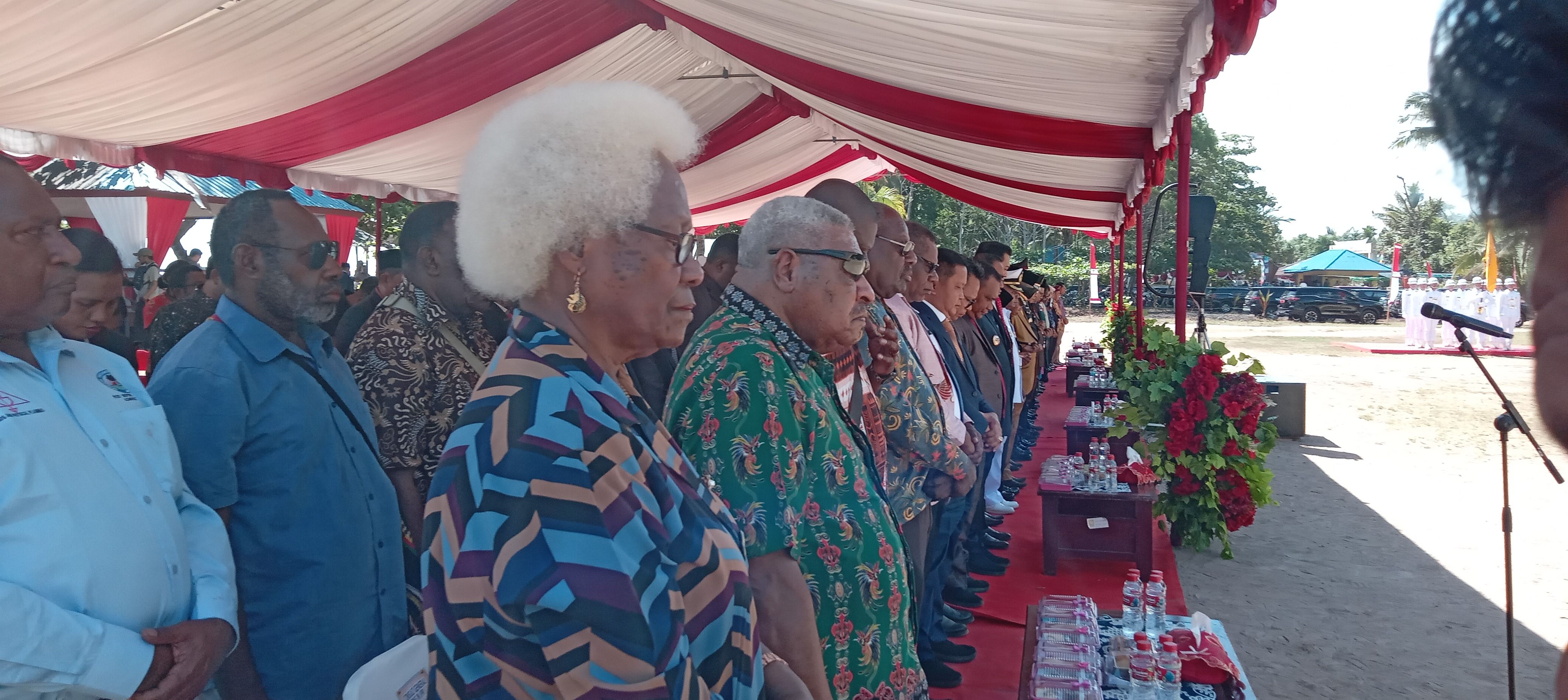 Perwakilan dari PNG turut hadir dalam Upacara HUT Kota Jayapura ke -114