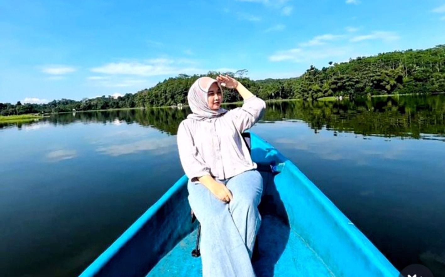 Situ Gede, destinasi wisata di Kecamatan Mangku Bumi, Kota Tasikmalaya, Jawa Barat.