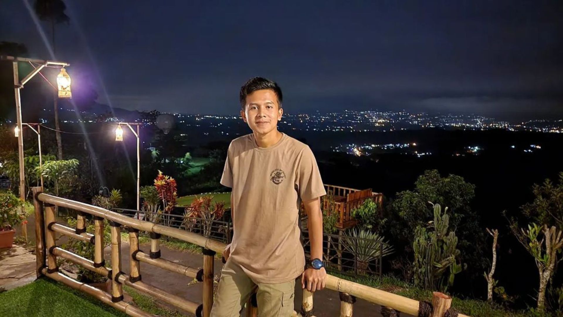 Potret pemandangan Wisata Alam Pasir Kirisik di malam hari. / Instagram / @rizkiart_9