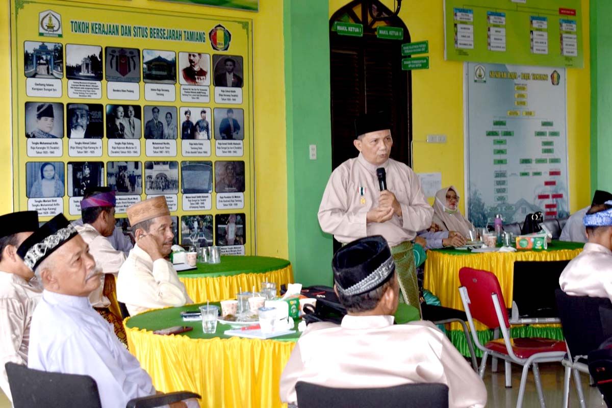 Majelis Adat Aceh (MAA) Aceh Tamiang menggelar peningkatan peran mukim dalam memfungsikan peradilan adat , Kamis (7/3/2024)