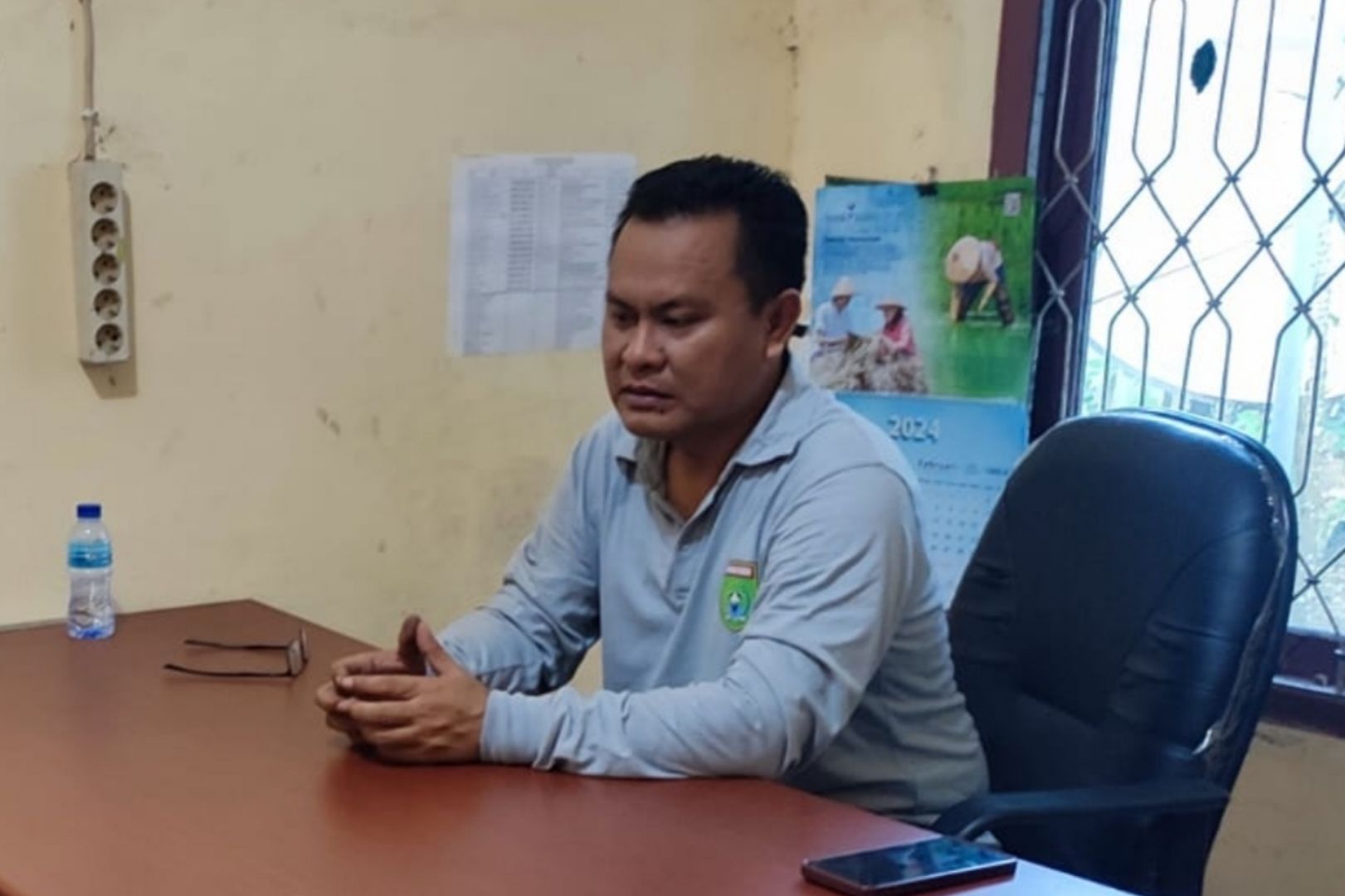Kepala Seksi Pemberdayaan Masyarakat Kantor Kecamatan Angsana, Kabupaten Tanah Bumbu, Agus Hary Purwanto