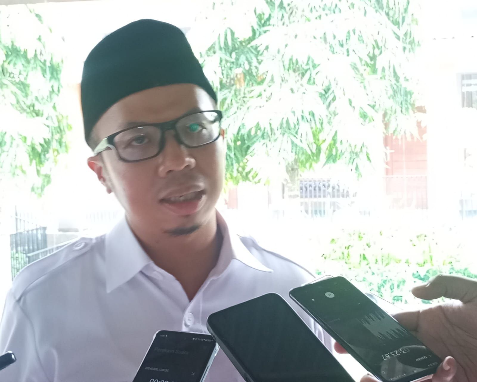 Bakal calon Walikota yang dideklarasikan DPC Partai Gerindra Viman Alfarizi Ramadhan.*