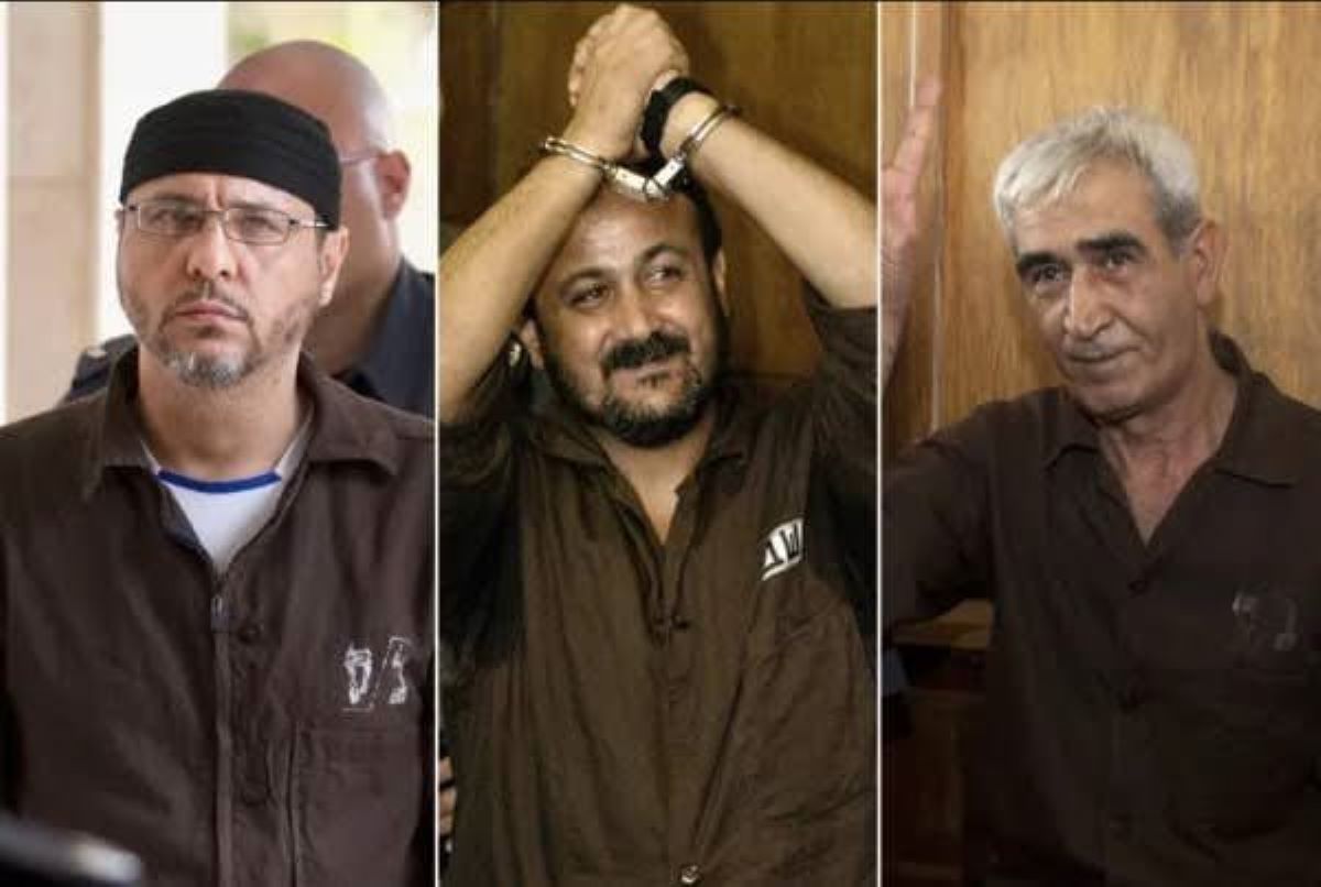 Ahmed Saadat, Marwan Barghouti dan Abdullah Barghouti