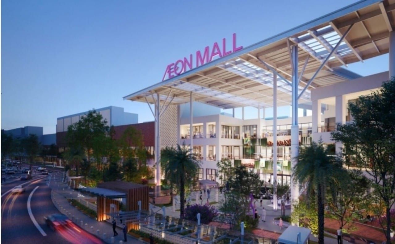 Potret AEON Mall Deltamas akan segera dibuka untum masyarakat umum.
