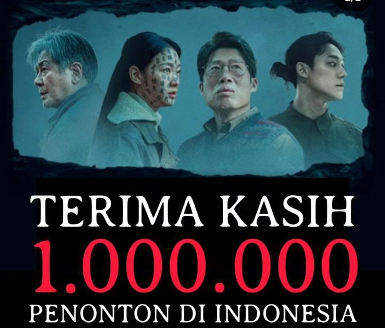EXHUMA Tembus 1 Juta Penonton, Jadi Film Korea Terlaris di Indonesia