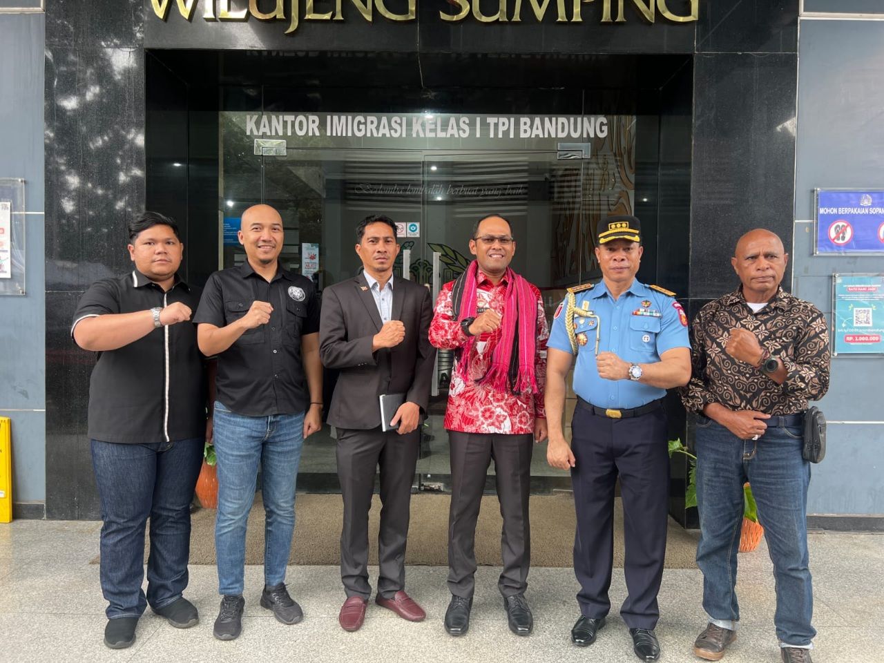 Kantor Imigrasi Bandung-Kedubes Timor Leste untuk Indonesia Kordinasi Bahas Pendeportasian./IST