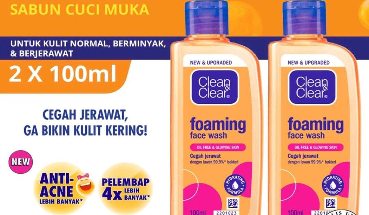 Clean & Clear Foaming Face Wash: Solusi Terbaik Bebas Jerawat