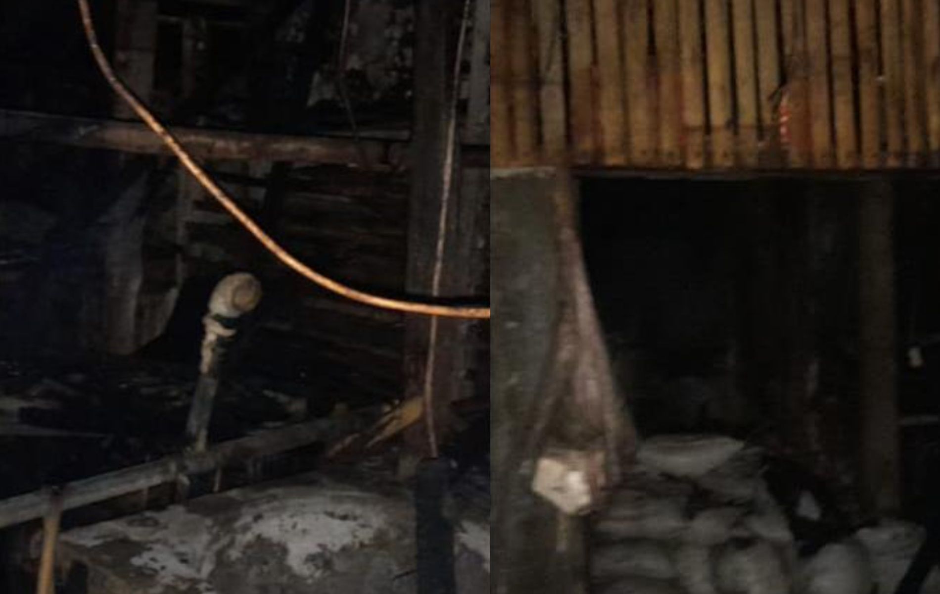 Kebakaran terjadi di sebuah pabrik pembuatan tahu di Desa Pasir Angin, Kabupaten Bogor. Kebakaran diduga akibat wajan bocor.