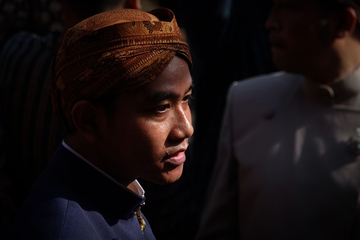 Gibran Rakabuming, cawapres yang menjadi pasangan Prabowo Subianto di Pilpres 2024.