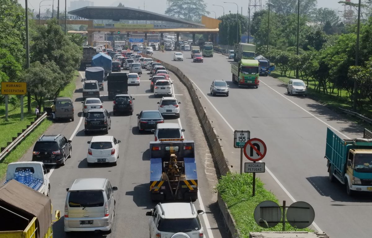 Ruas Jalan Tol Purbaleunyi menyambung ke Cisumdawu merupakan salah satu titik yang akan diamanka pada saat Operasi Ketupat 2024 April 2024 mendatang.