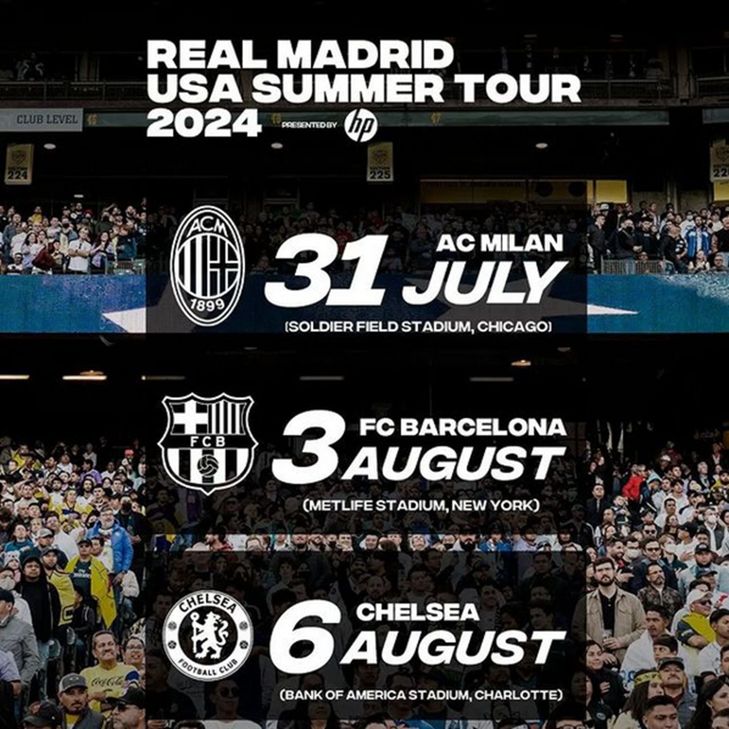 jadwal turnamen pramusim Soccer Champions Tour Real Madrid.