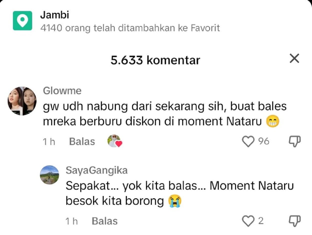 Komentar Lucu Netizen Tren Nonis Berburu Takjil Ramadhan Viral di TikTok