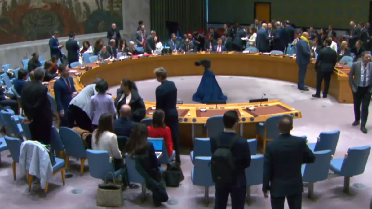 Situasi sidang DK PBB yang tetapkan resolusi gencatan senjata Palestina Senin 25 Maret 2024 