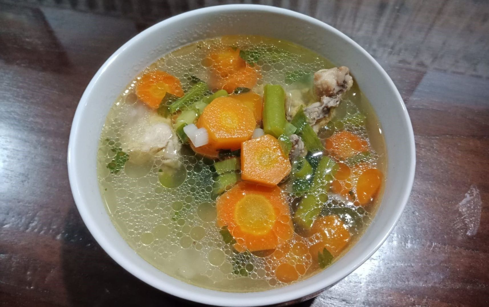 Sup Ayam Bening adalah menu yang mudah dibuat dengan bahan yang mudah di dapat./ X (Twitter)/ @tamagotchyu