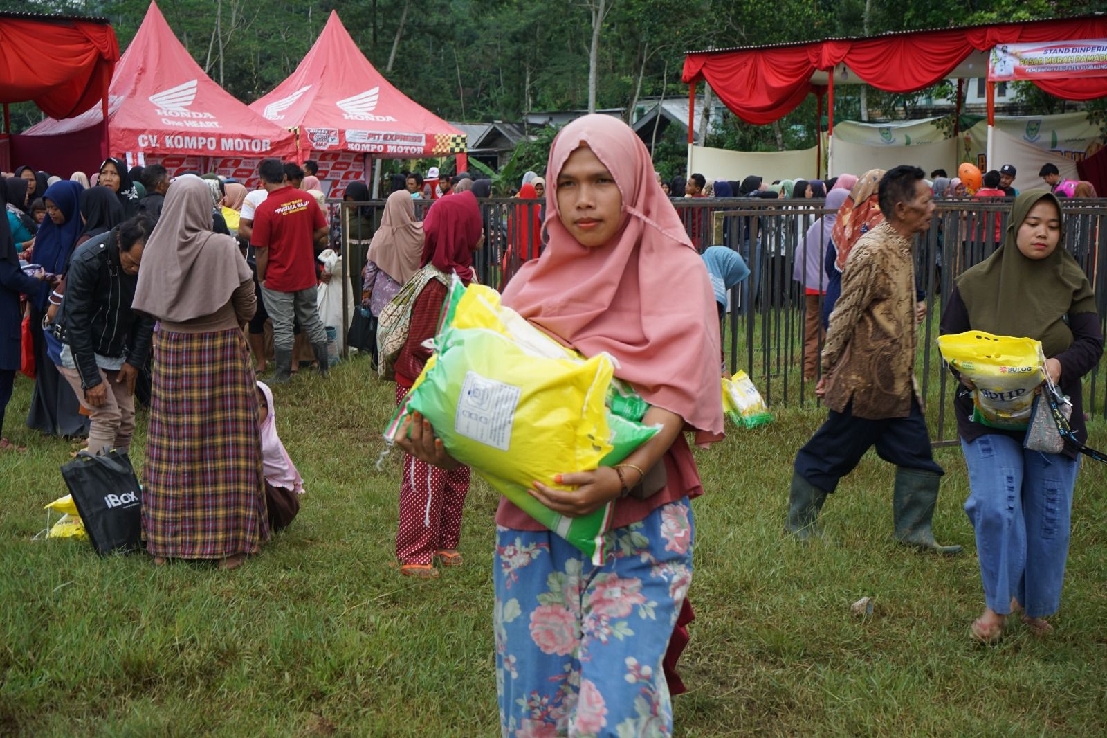 Pasar Murah Ramadhan berkah untuk masyarakat./Dinkominfo Purbalingga