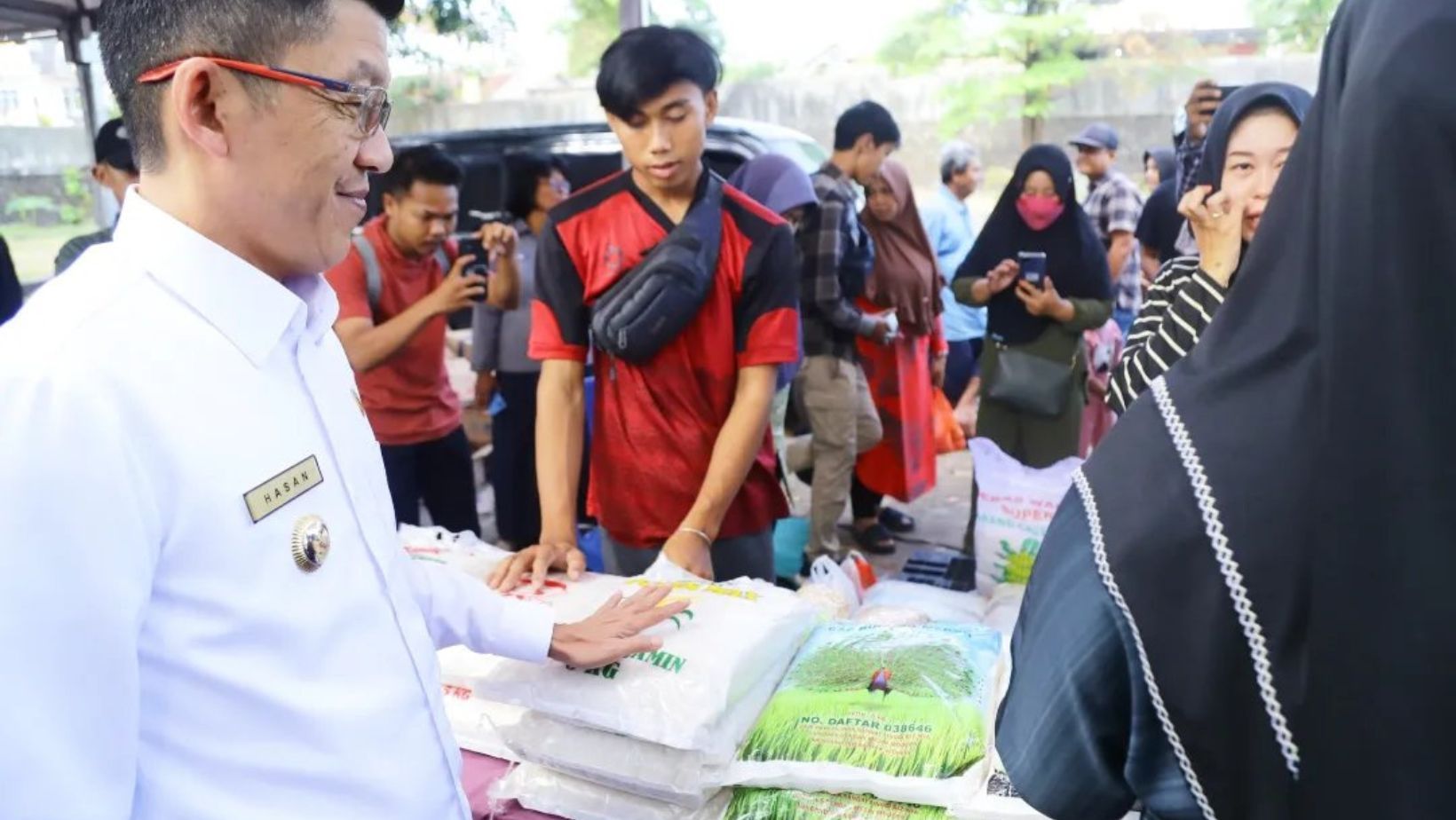 Pj. Wali Kota Tanjungpinang, Hasan meninjau jalannya GMP