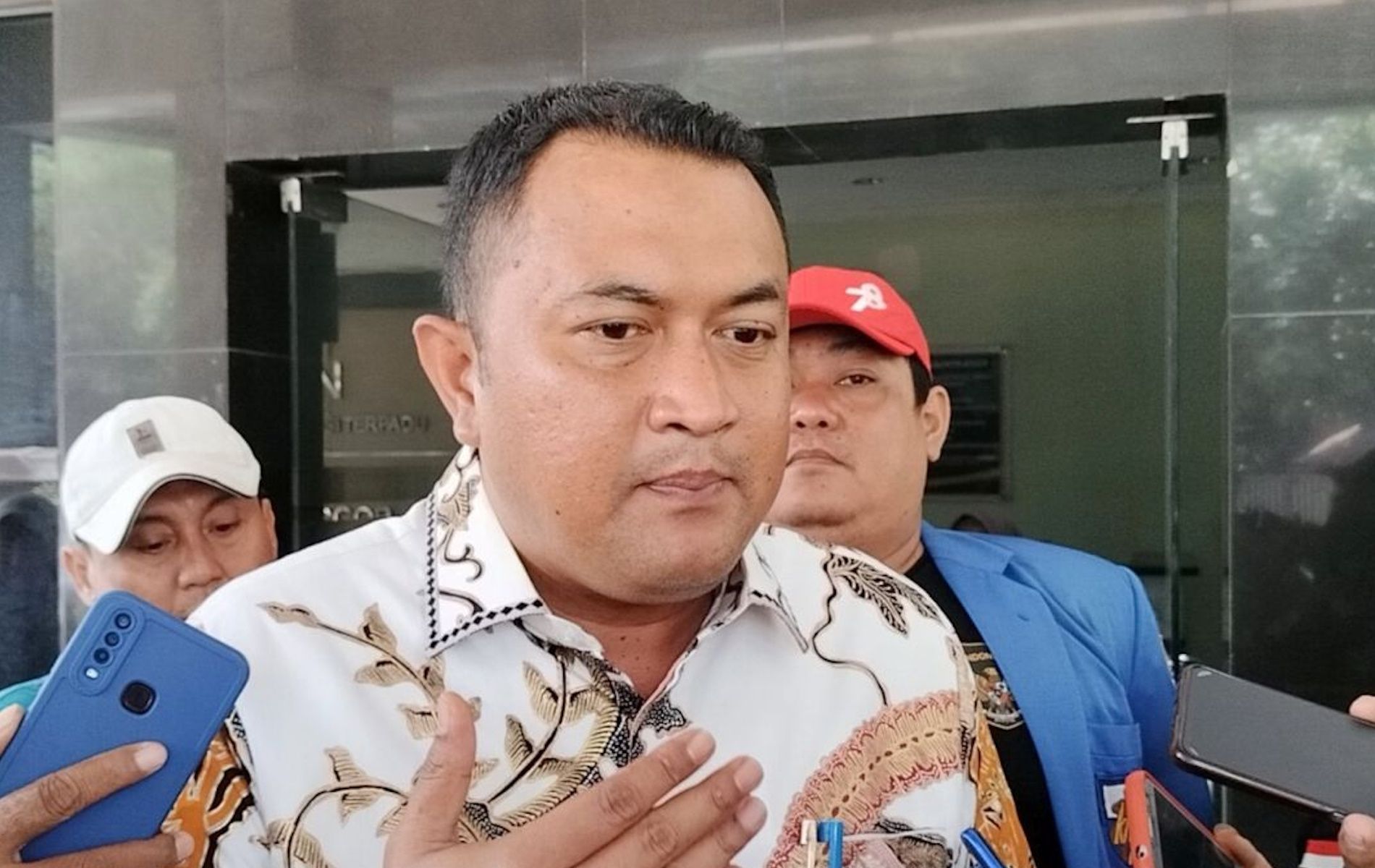 Ketua DPRD Kabupaten Bogor Rudy Susmanto di Cibinong, Bogor, Jawa Barat.