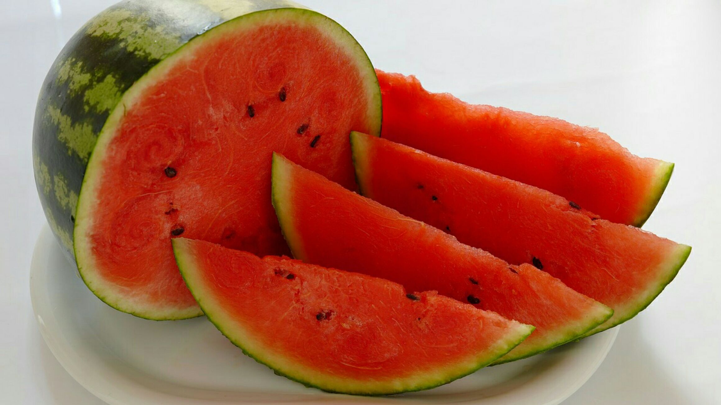 Potongan buah semangka