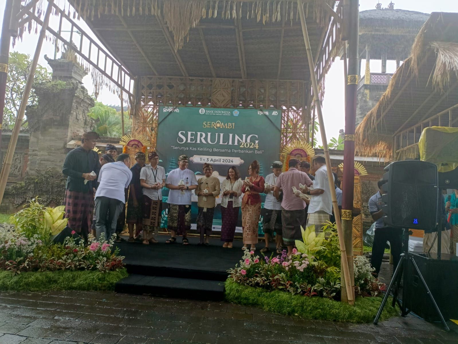 Pelepasan Burung Merpati menandai dibukanya program Seruling di Denpasar yang berlangsung 1-3 April 2024.