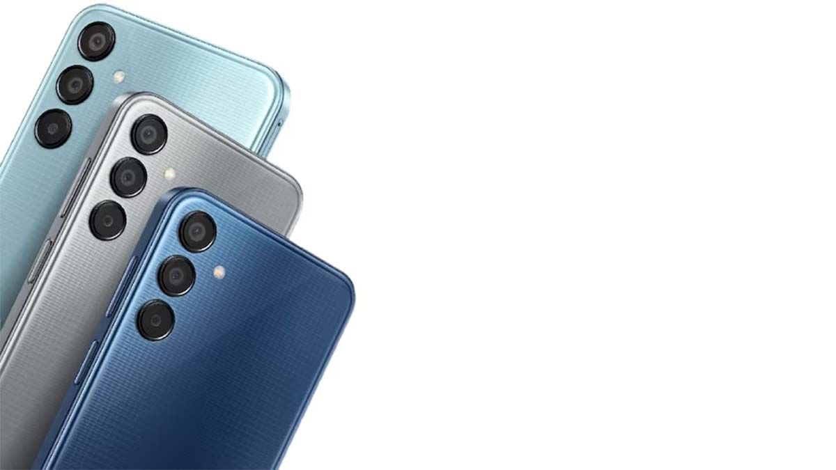 Samsung Galaxy M15 5G akan diluncurkan di India dalam warna Blue Topaz, Celestine Blue, dan Stone Grey.