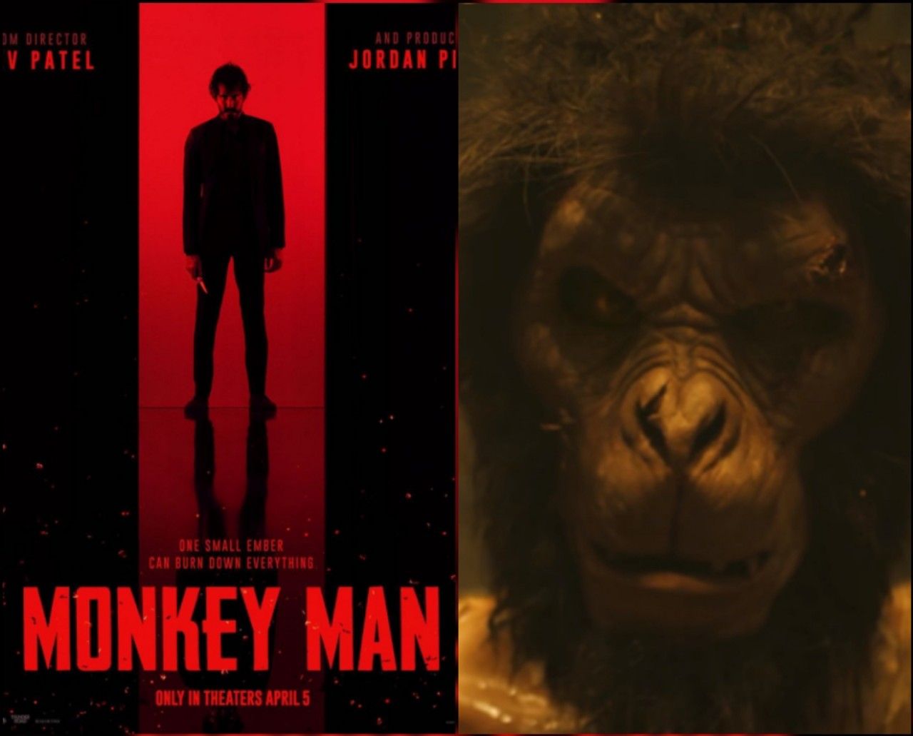 Monkey Man. Film Bioskop Barat Terbaru Paling Mencekam 