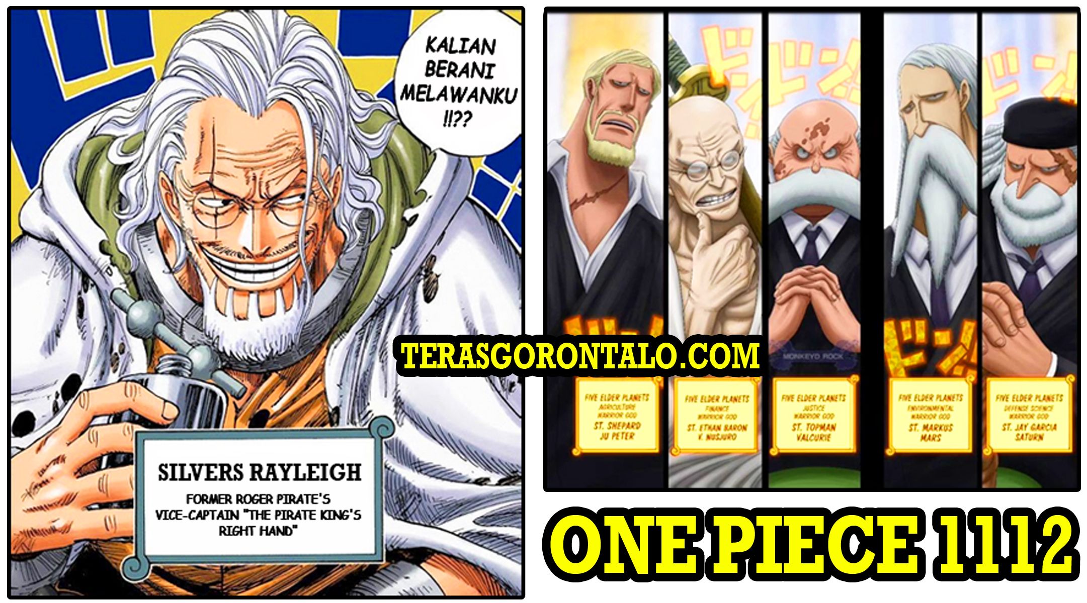 One Piece: Eiichiro Oda Ungkap Alasan Para Gorosei Takut pada Silvers Rayleigh, Ternyata 'Sang Raja Kegelapan' Pernah..