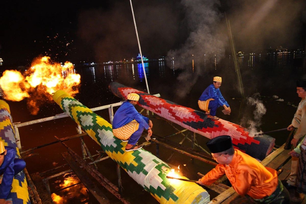 Festival Meriam Karbit, wadah penjaga budaya Kalimantan Barat/Foto: dok. Pemerintah Kota Pontianak