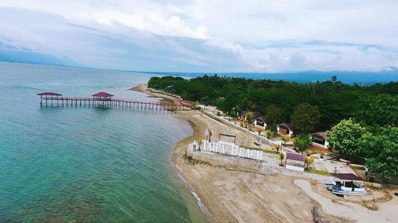 Potret Taipa Beach di Kota Palu, Sulawesi Tengah