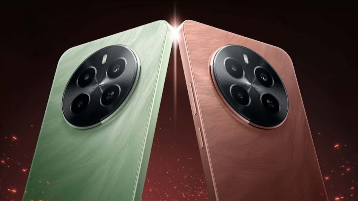Realme P1 5G dikonfirmasi akan diluncurkan dalam warna Peacock Green dan Phoenix Red.