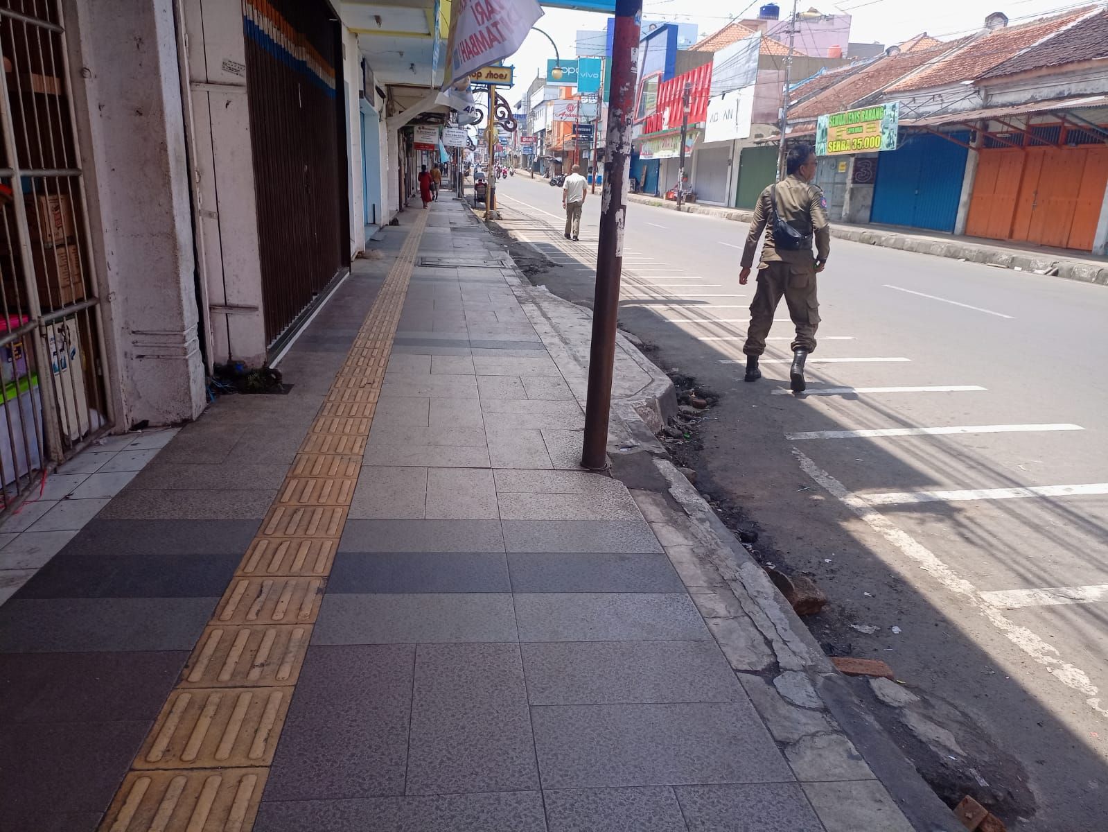 Warga Garut dukung penertiban parkir liar dan PKL di kawasan Kota Garut.