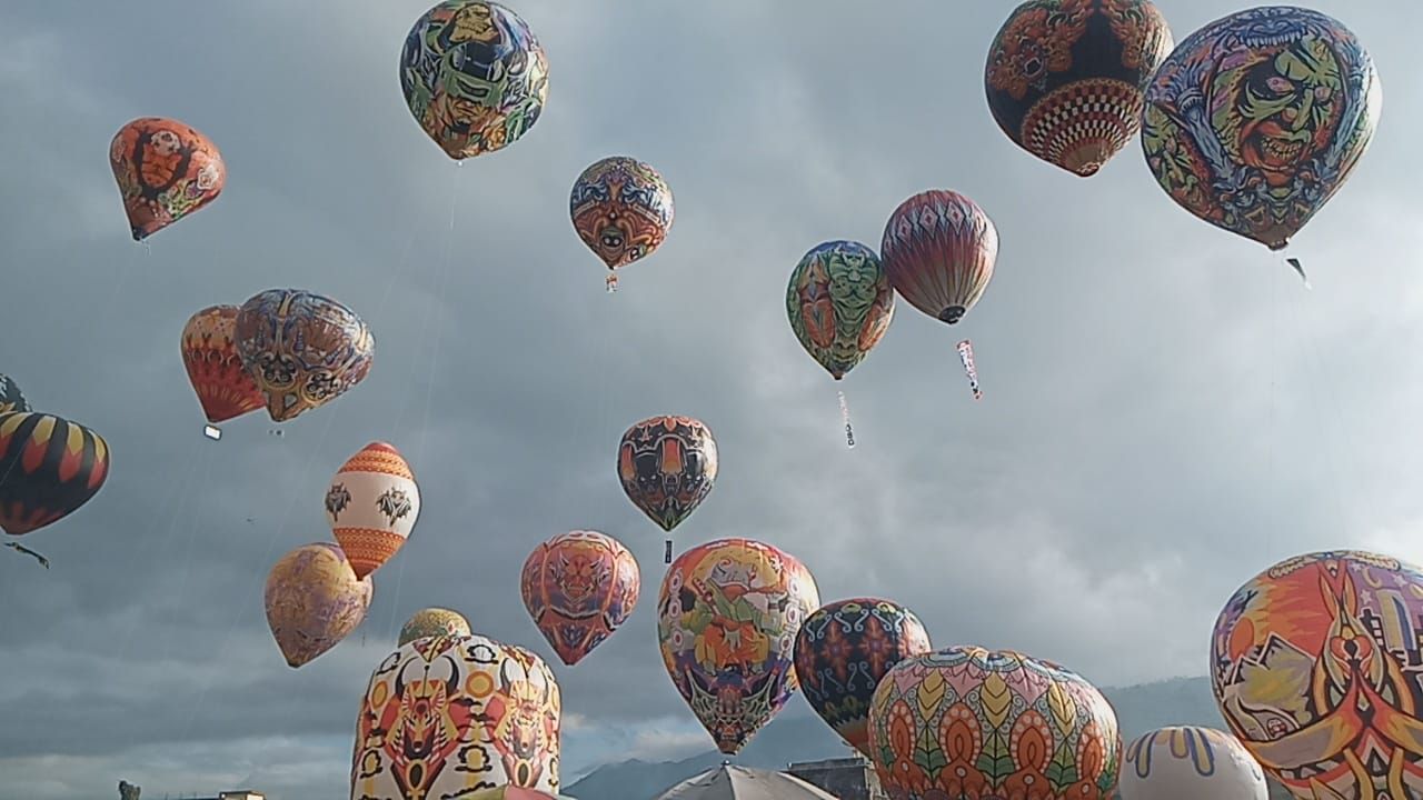 Wooow...Keren! Festival Balon Udara jadi Ikon Wisata Unggulan Wonosobo, jadi Magnetnya Wisatawan.../Dimas