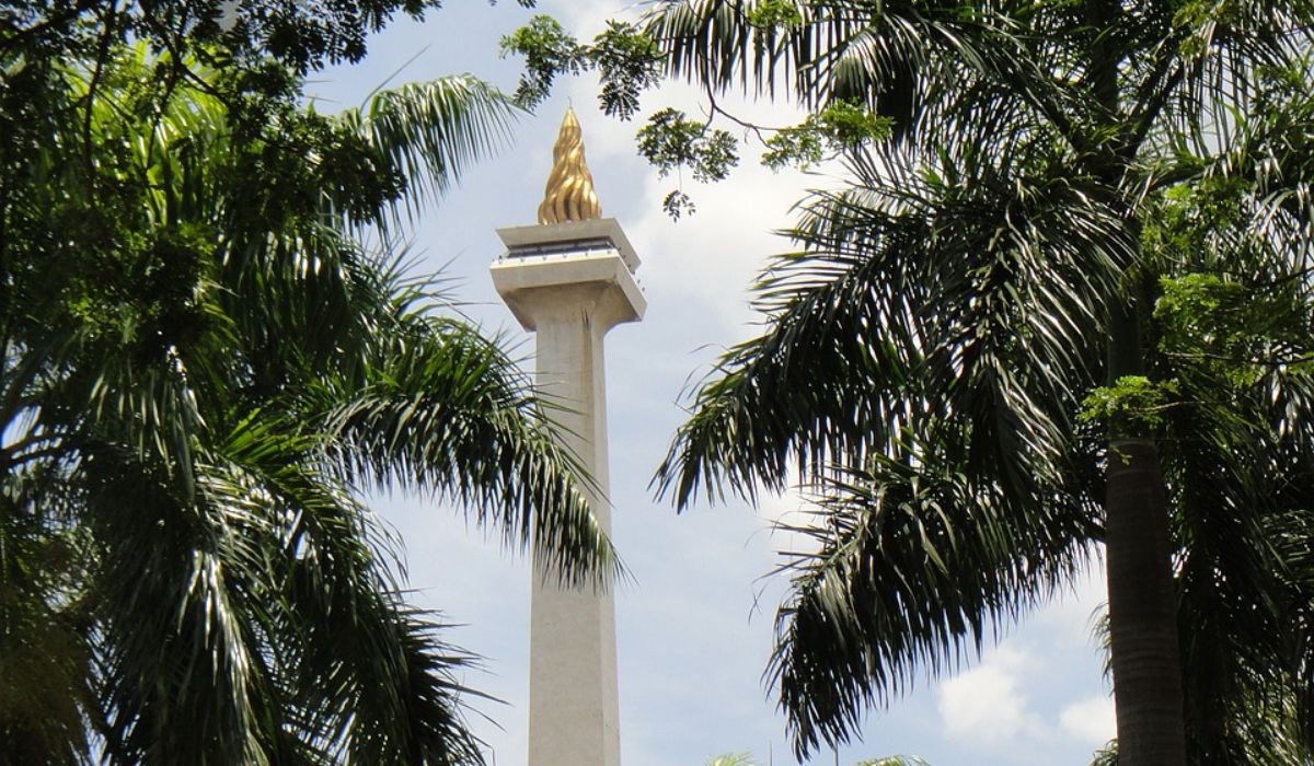 Tugu Monumen Nasional (Monas) Jakarta.