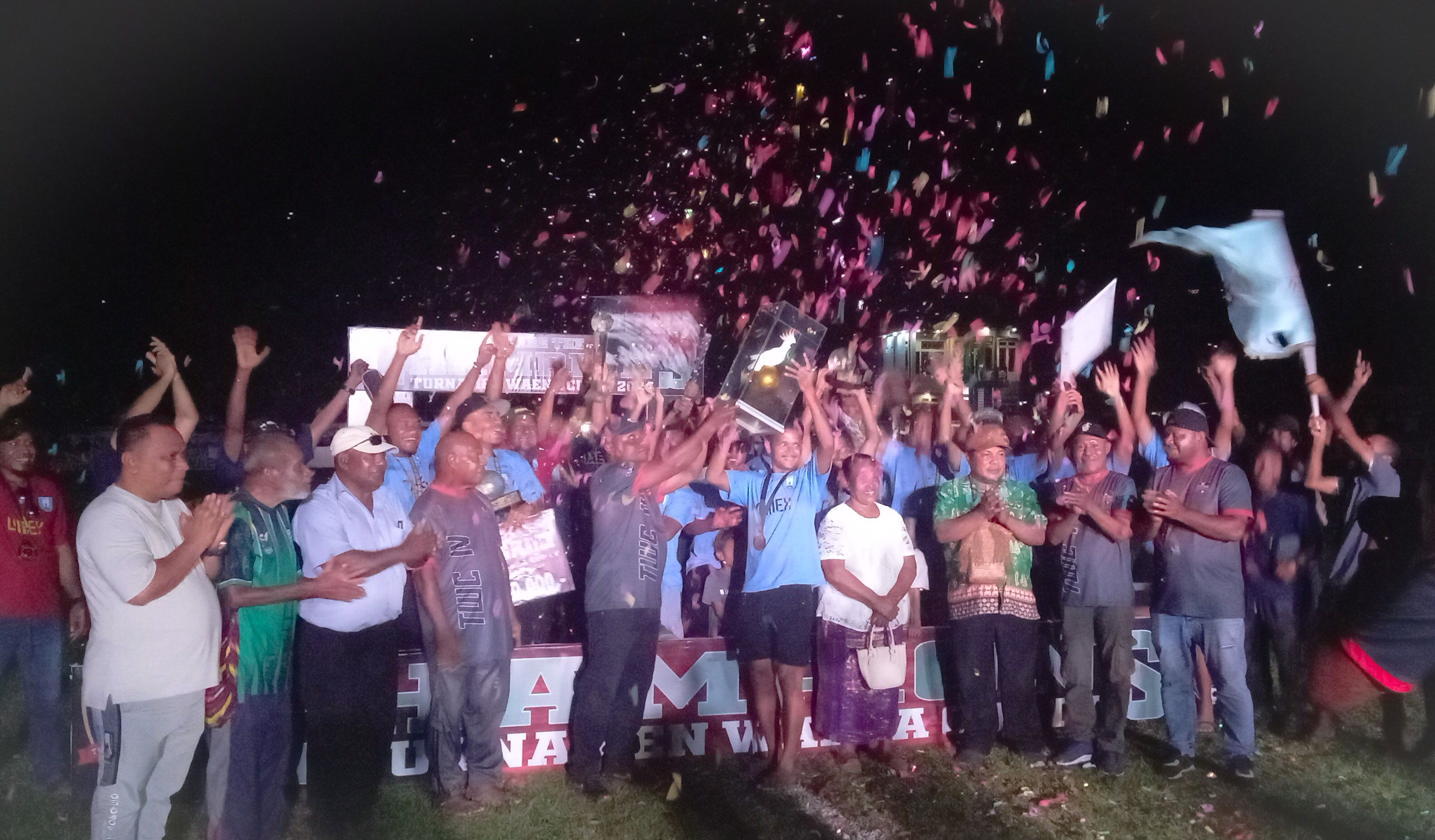 Champion Waena Cup IV, PS Cigombong Putra (Ciput) dok Portal Papua Silas Ramandey