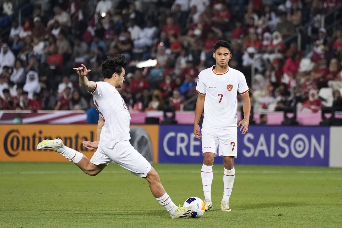 Tim U-23 Indonesia harus mengakui keunggulan Qatar dengan skor 0-2, pada laga grup A Piala Asia U-23 2024