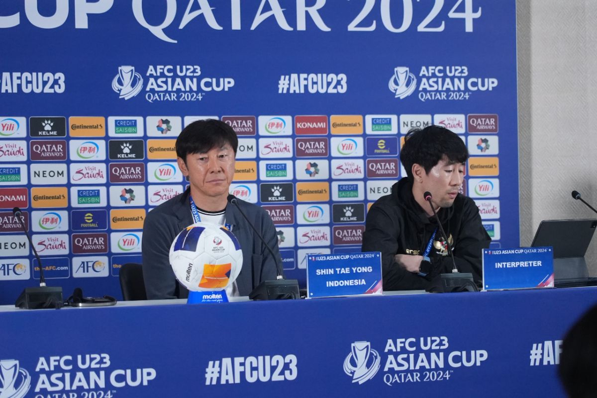 Pelatih Timnas Indonesia Shin Tae Yong mengaku kecewa dengan keputusan wasit.