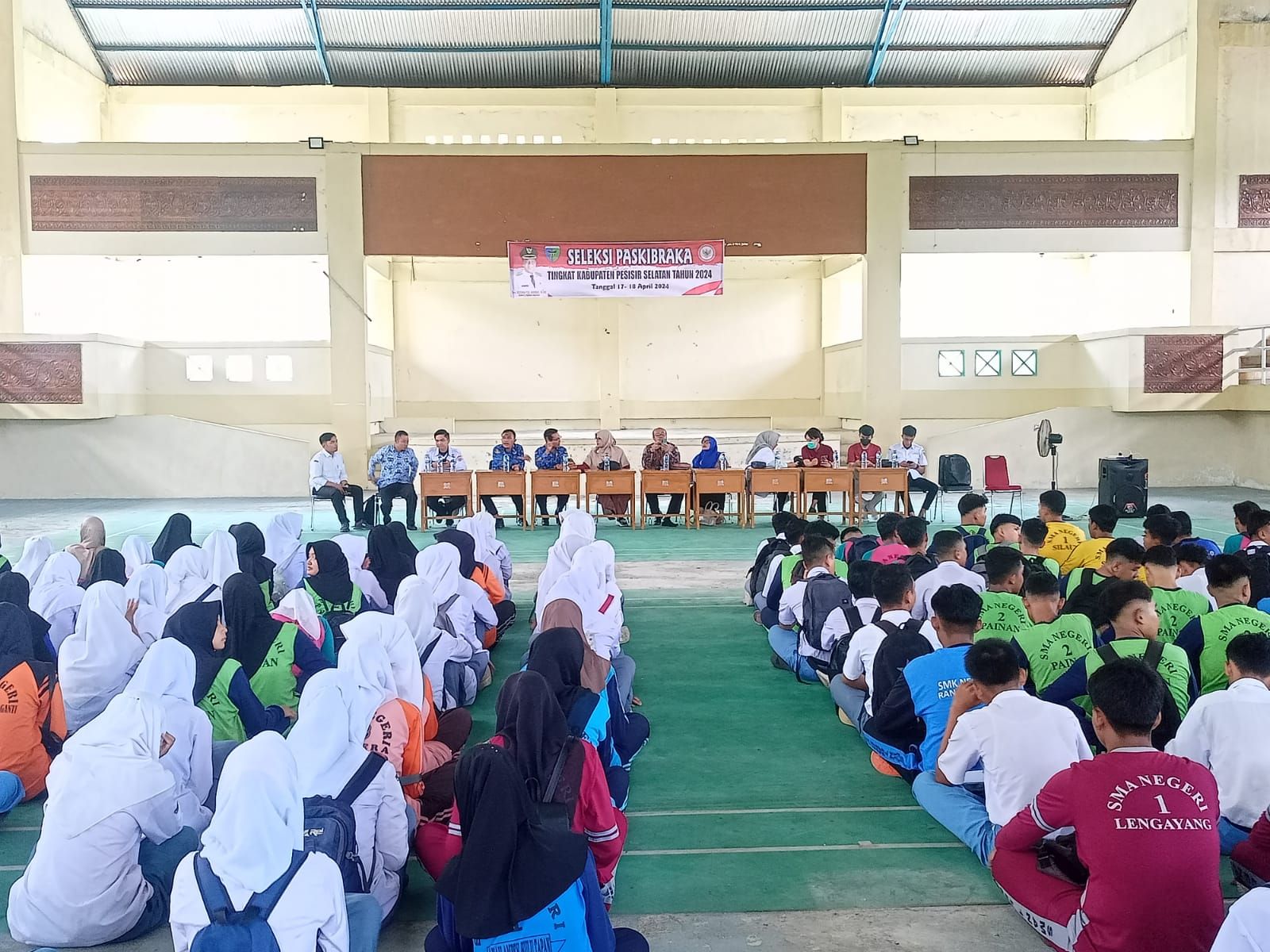 214 peserta seleksi Paskibraka HUT RI 2024 di Kabupaten Pesisir Selatan, Sumatera Barat