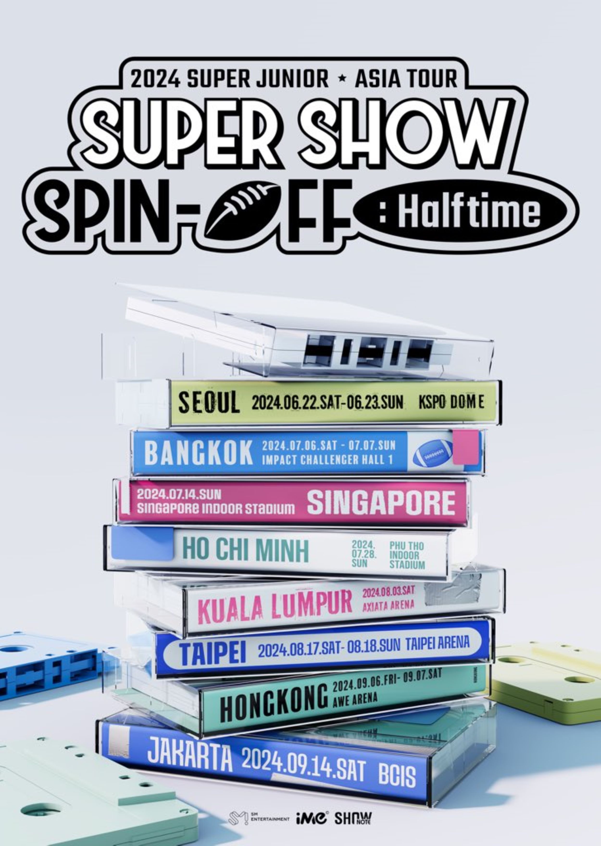 Poster konser Super Junior. (Foto: @SJofficial)