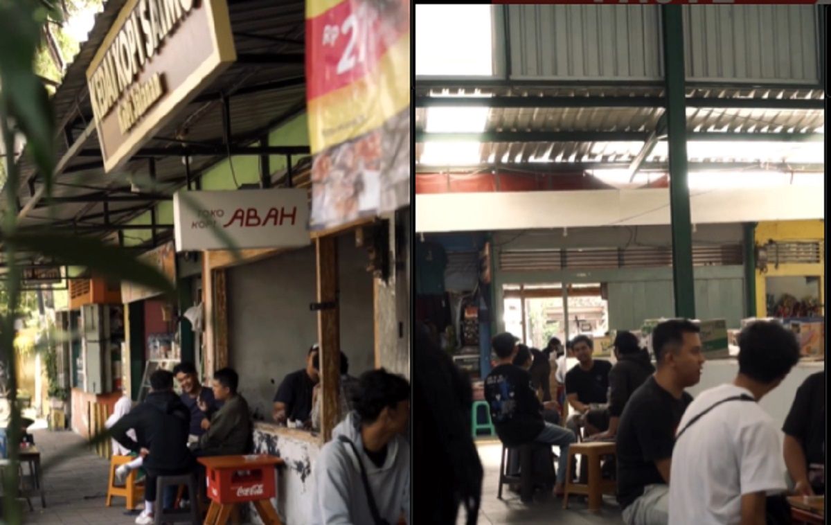 Toko kopi Abah tempat ngopi di Malang