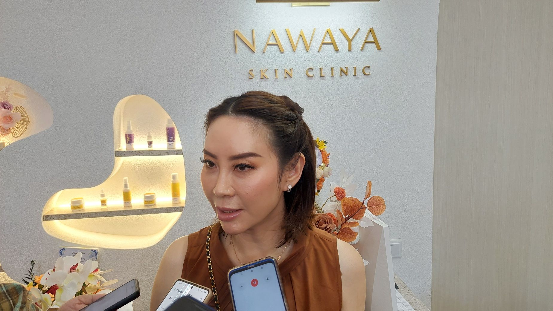 CEO dan Founder Nawaya Skin Clinic dr.Leni Kumalasari