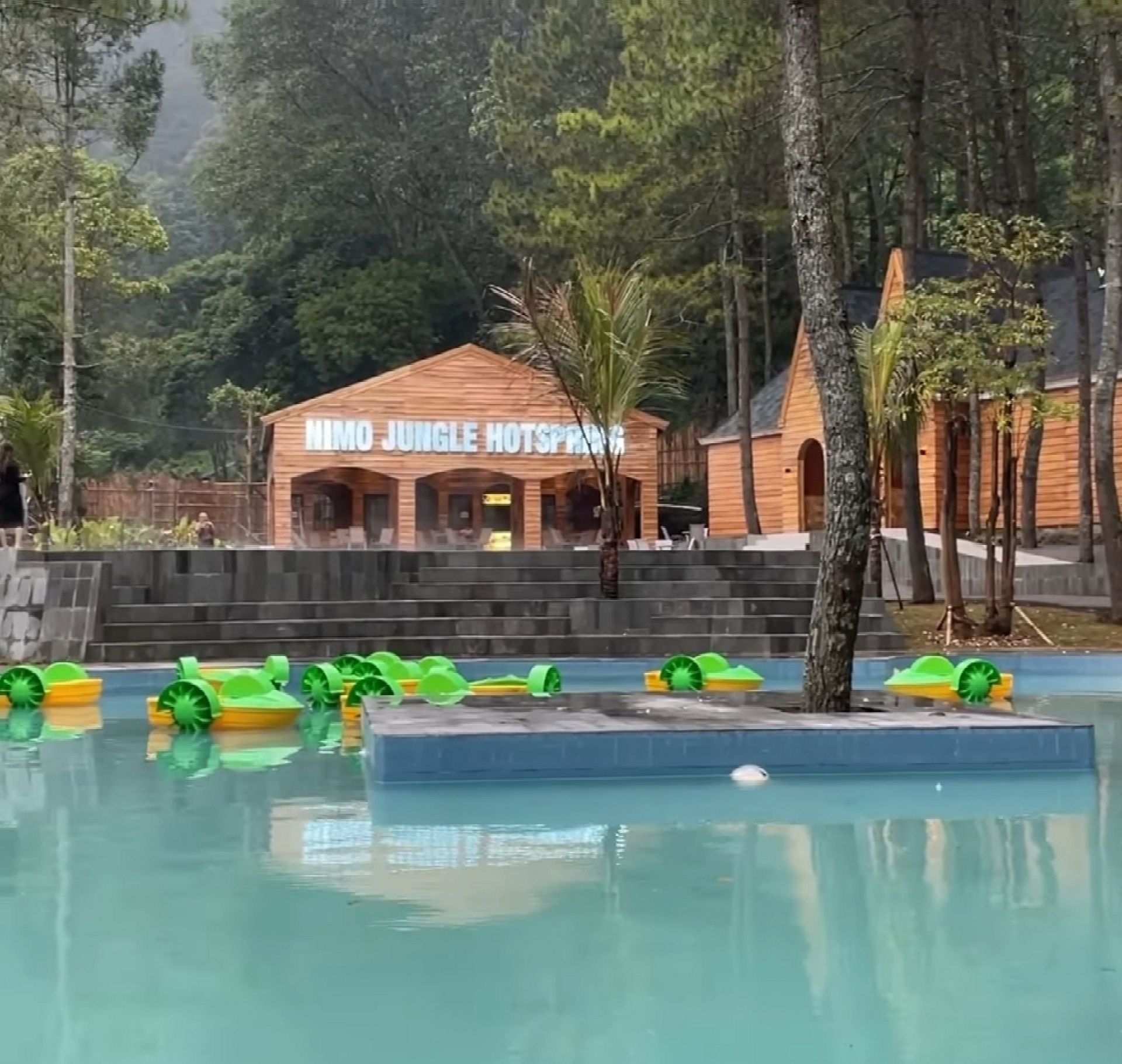  Nimo Jungle Hotspring salah satu tempat wisata di Ciwidey Bandung
